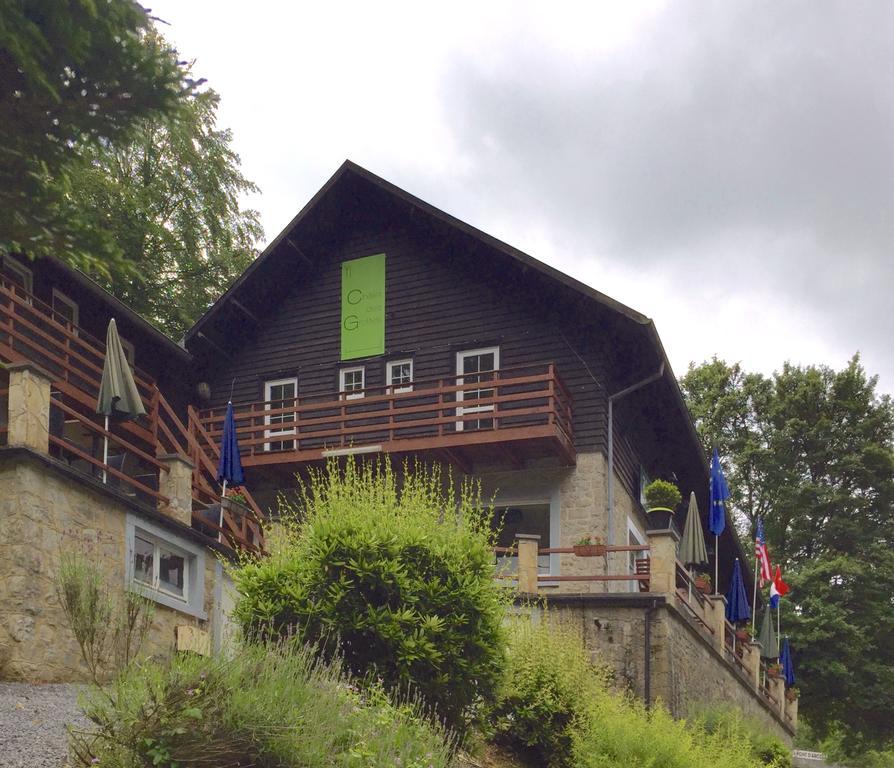 Chalet Des Grottes Hotell Hastière-Lavaux Exteriör bild